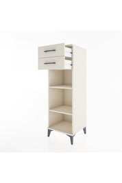 Hyperion Dolap 2 Raflı 2 Çekmeceli 44x44x134 - S49M047V1B