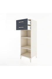 Hyperion Dolap 2 Raflı 2 Çekmeceli 44x44x134 - S49M047V2B
