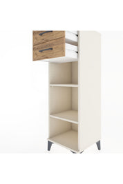 Hyperion Dolap 2 Raflı 2 Çekmeceli 44x44x134 - S49M047V3B