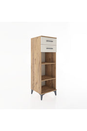 Hyperion Dolap 2 Raflı 2 Çekmeceli 44x44x134 - S49M047V7B