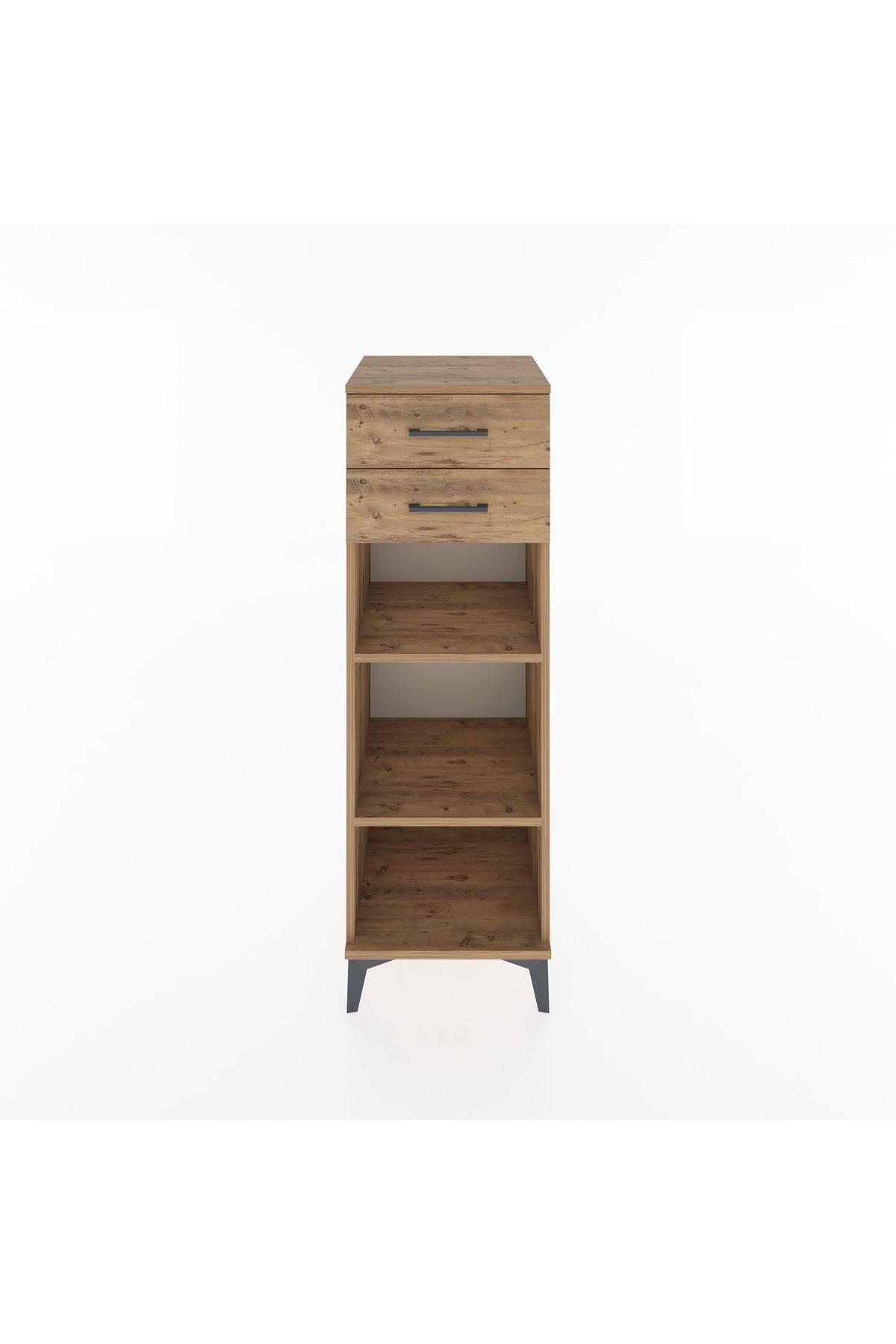 Hyperion Dolap 2 Raflı 2 Çekmeceli 44x44x134 - S49M047V9B