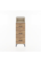 Hyperion Dolap Tek Raflı 3 Çekmeceli 44x44x134 - S49M048V3B