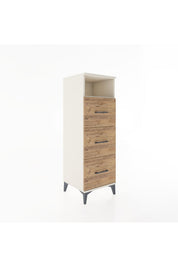 Hyperion Dolap Tek Raflı 3 Çekmeceli 44x44x134 - S49M048V3B