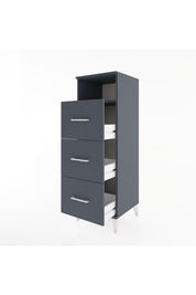 Hyperion Dolap Tek Raflı 3 Çekmeceli 44x44x134 - S49M048V5B