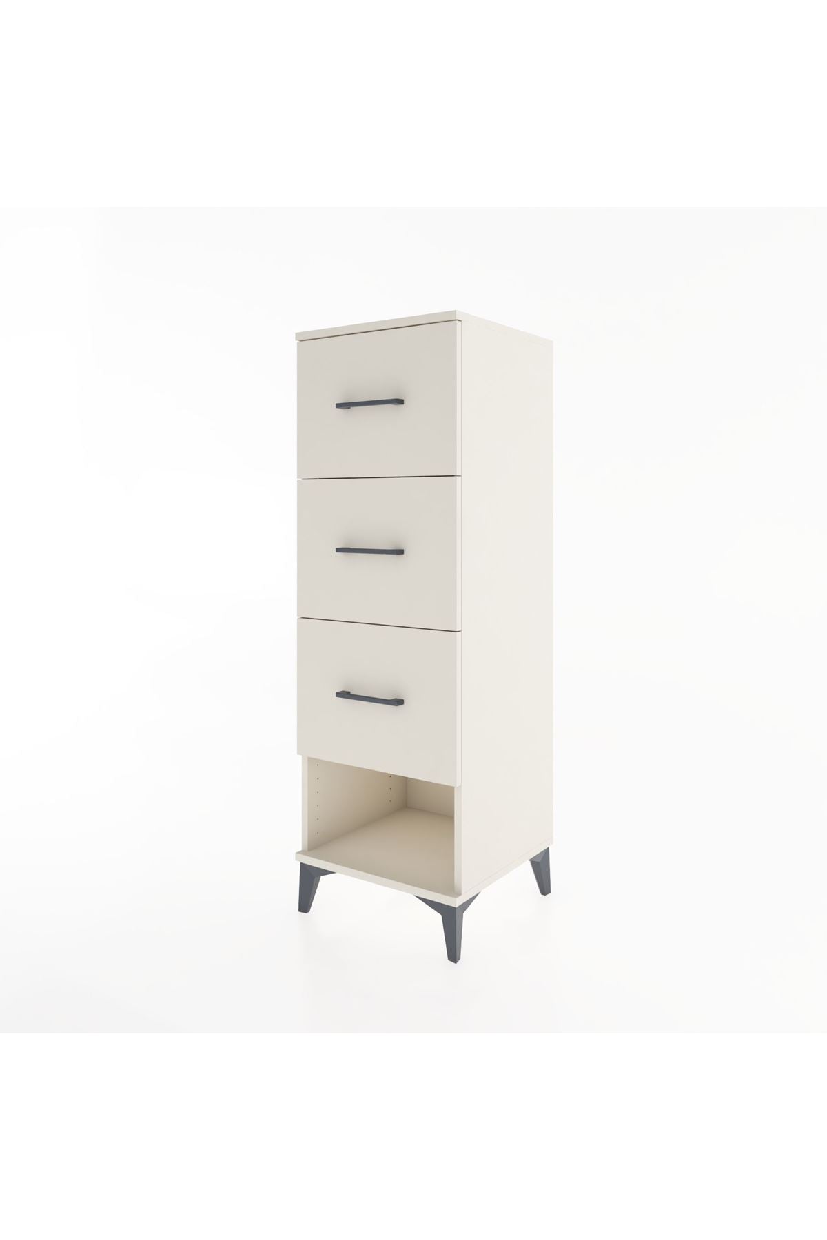 Hyperion Dolap 3 Çekmeceli 44x44x134 - S49M049V1B