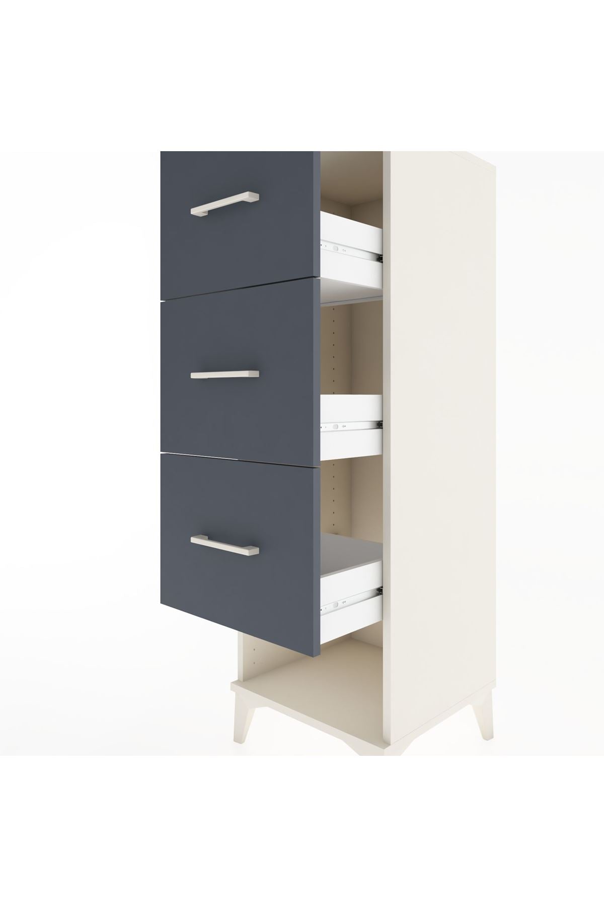 Hyperion Dolap 3 Çekmeceli 44x44x134 - S49M049V2B
