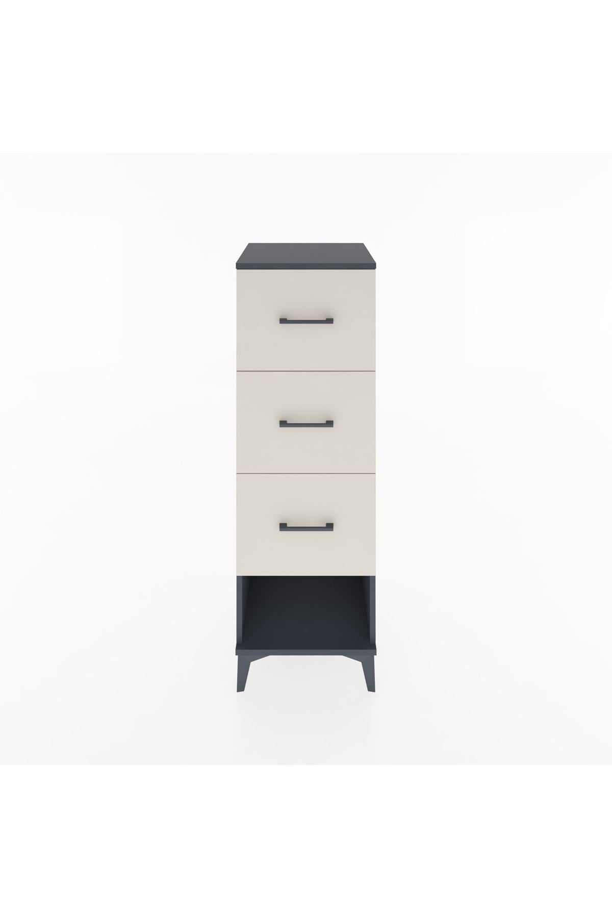 Hyperion Dolap 3 Çekmeceli 44x44x134 - S49M049V4B