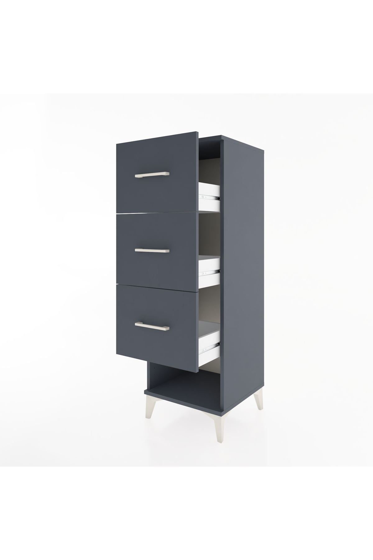 Hyperion Dolap 3 Çekmeceli 44x44x134 - S49M049V5B