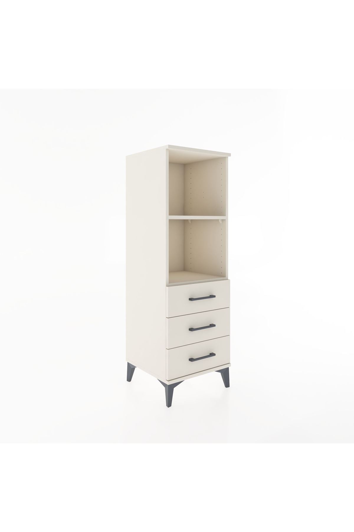 Hyperion Dolap 2 Raflı 3 Çekmeceli 44x44x134 - S49M050V1B