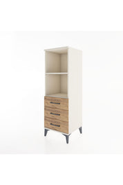Hyperion Dolap 2 Raflı 3 Çekmeceli 44x44x134 - S49M050V3B