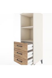 Hyperion Dolap 2 Raflı 3 Çekmeceli 44x44x134 - S49M050V3B