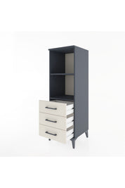 Hyperion Dolap 2 Raflı 3 Çekmeceli 44x44x134 - S49M050V4B