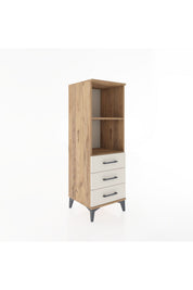Hyperion Dolap 2 Raflı 3 Çekmeceli 44x44x134 - S49M050V7B