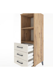 Hyperion Dolap 2 Raflı 3 Çekmeceli 44x44x134 - S49M050V7B