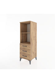 Hyperion Dolap 2 Raflı 3 Çekmeceli 44x44x134 - S49M050V9B
