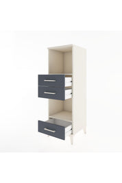Hyperion Dolap 2 Raflı 3 Çekmeceli 44x44x134 - S49M051V2B