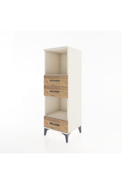 Hyperion Dolap 2 Raflı 3 Çekmeceli 44x44x134 - S49M051V3B