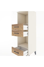 Hyperion Dolap 2 Raflı 3 Çekmeceli 44x44x134 - S49M051V3B