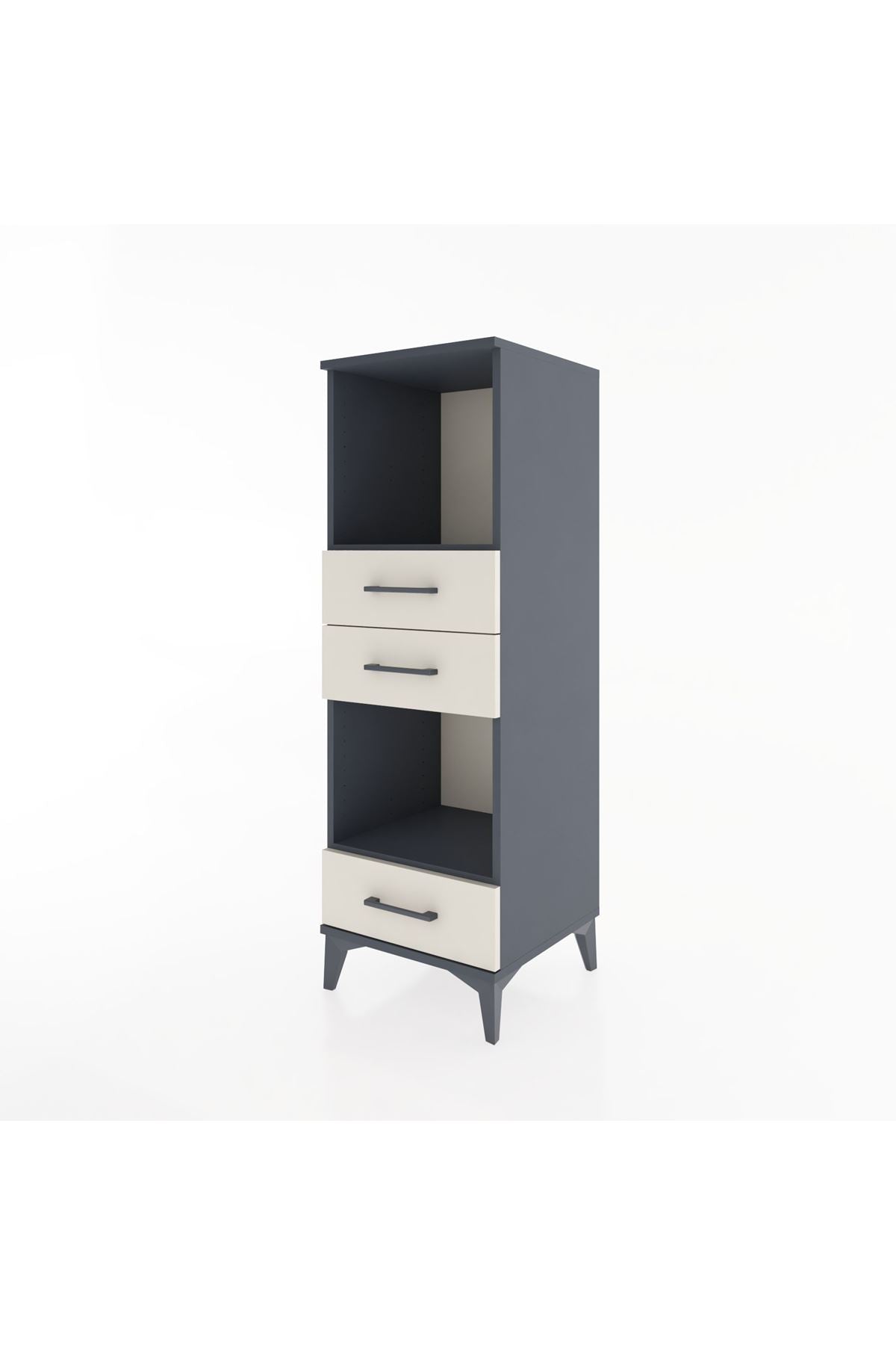 Hyperion Dolap 2 Raflı 3 Çekmeceli 44x44x134 - S49M051V4B