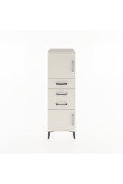 Hyperion Dolap Tek Raflı 3 Çekmeceli 2 Kapaklı 44x44x134 - S49M052V1B