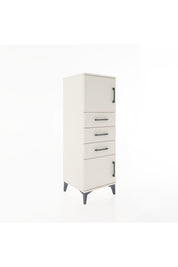 Hyperion Dolap Tek Raflı 3 Çekmeceli 2 Kapaklı 44x44x134 - S49M052V1B