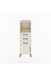 Hyperion Dolap Tek Raflı 3 Çekmeceli Tek Kapaklı 44x44x134 - S49M053V1B