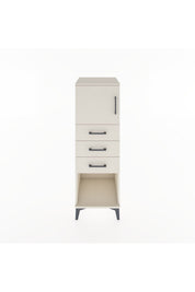 Hyperion Dolap Tek Raflı 3 Çekmeceli Tek Kapaklı 44x44x134 - S49M054V1B