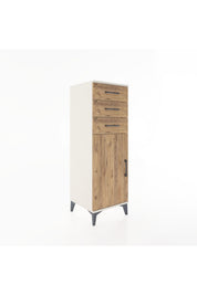 Hyperion Dolap 3 Çekmeceli Tek Kapaklı 44x44x134 - S49M055V3B