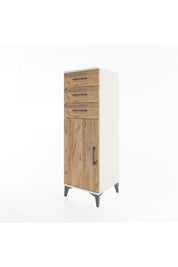 Hyperion Dolap 3 Çekmeceli Tek Kapaklı 44x44x134 - S49M055V3B