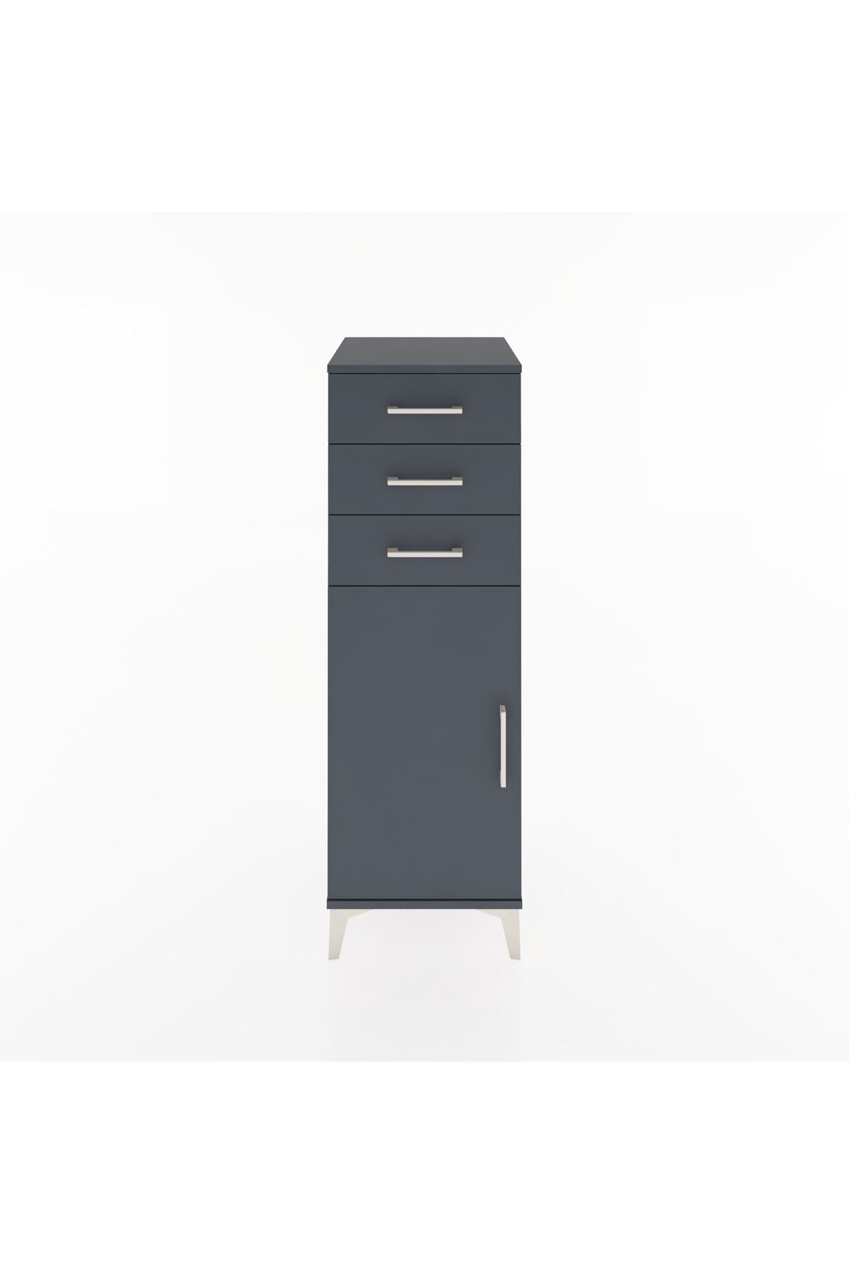 Hyperion Dolap 3 Çekmeceli Tek Kapaklı 44x44x134 - S49M055V5B