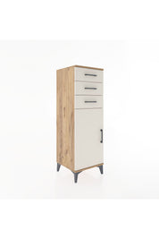 Hyperion Dolap 3 Çekmeceli Tek Kapaklı 44x44x134 - S49M055V7B
