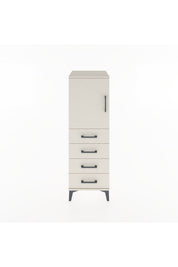 Hyperion Dolap 2 Raflı 4 Çekmeceli Tek Kapaklı 44x44x134 - S49M056V1B