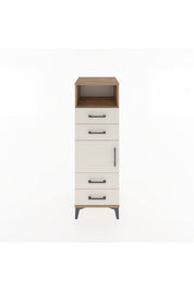 Hyperion Dolap 2 Raflı 4 Çekmeceli Tek Kapaklı 44x44x134 - S49M057V7B