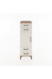 Hyperion Dolap 2 Raflı 4 Çekmeceli Tek Kapaklı 44x44x134 - S49M058V7B