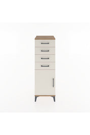 Hyperion Dolap Tek Raflı 4 Çekmeceli Tek Kapaklı 44x44x134 - S49M063V7B