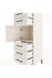 Hyperion Dolap Tek Raflı 5 Çekmeceli Tek Kapaklı 44x44x134 - S49M065V1B