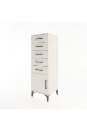 Hyperion Dolap 5 Çekmeceli Tek Kapaklı 44x44x134 - S49M067V1B