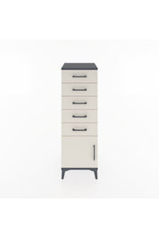 Hyperion Dolap 5 Çekmeceli Tek Kapaklı 44x44x134 - S49M067V4B
