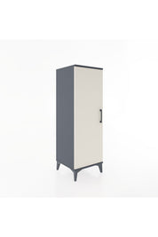 Hyperion Dolap Tek Kapaklı Tek Askılı 44x44x134 - S49M068V4B