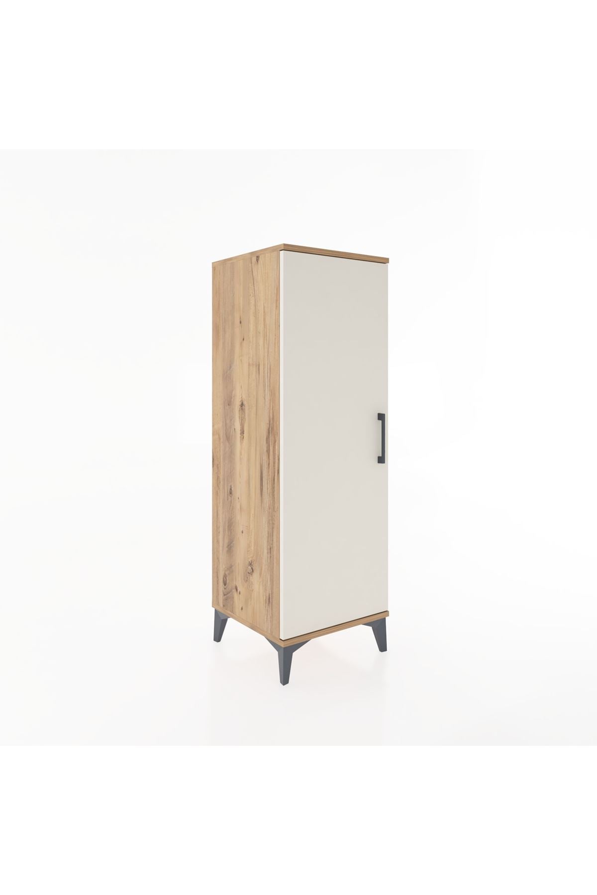 Hyperion Dolap Tek Kapaklı Tek Askılı 44x44x134 - S49M068V7B