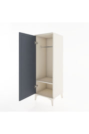 Hyperion Dolap Tek Raflı Tek Kapaklı Tek Askılı 44x44x134 - S49M069V2B