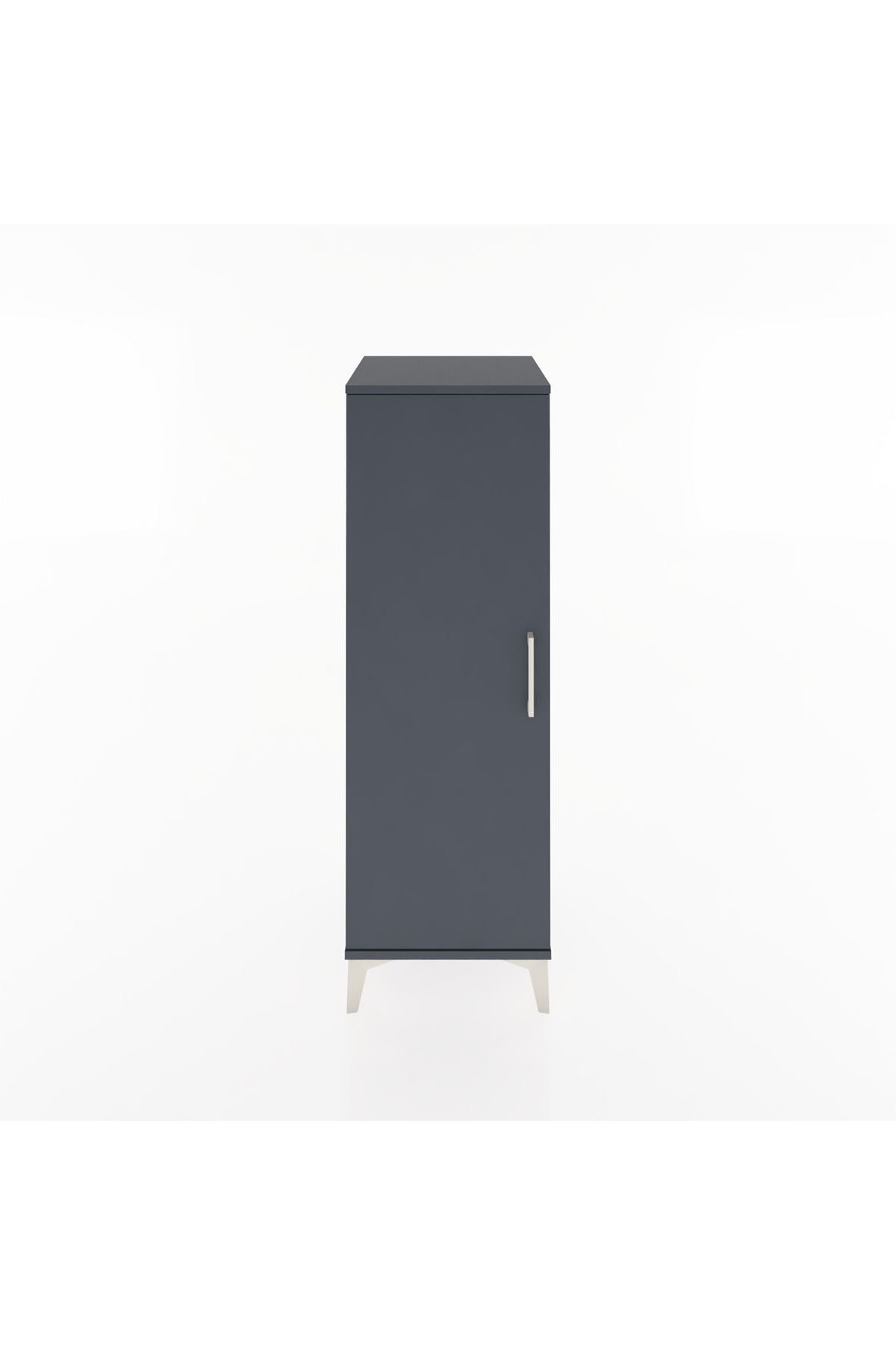 Hyperion Dolap Tek Raflı Tek Kapaklı Tek Askılı 44x44x134 - S49M069V5B