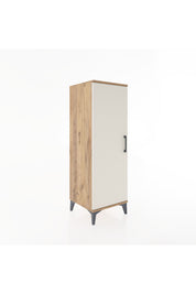 Hyperion Dolap Tek Raflı Tek Kapaklı Tek Askılı 44x44x134 - S49M069V7B