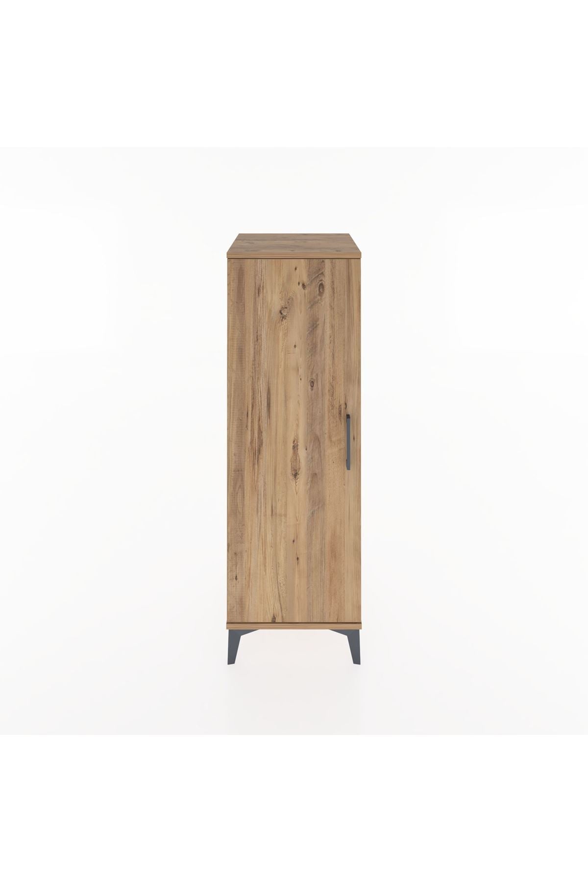 Hyperion Dolap Tek Raflı Tek Kapaklı Tek Askılı 44x44x134 - S49M069V9B