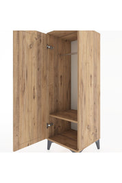 Hyperion Dolap Tek Raflı Tek Kapaklı Tek Askılı 44x44x134 - S49M069V9B