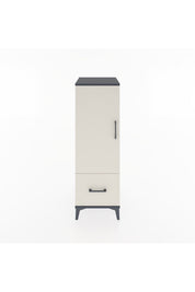 Hyperion Dolap Tek Raflı Tek Çekmeceli Tek Askılı 44x44x134 - S49M070V4B