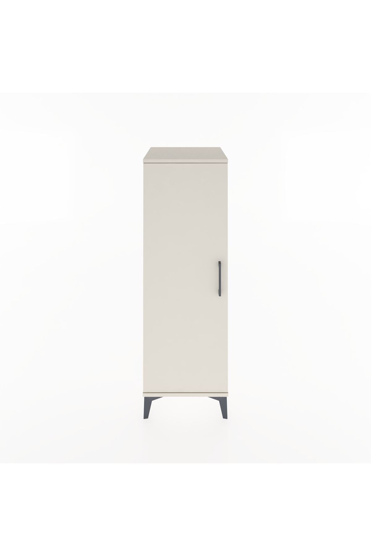 Hyperion Dolap 3 Raflı Tek Kapaklı 44x44x134 - S49M073V1B
