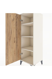 Hyperion Dolap 3 Raflı Tek Kapaklı 44x44x134 - S49M073V3B