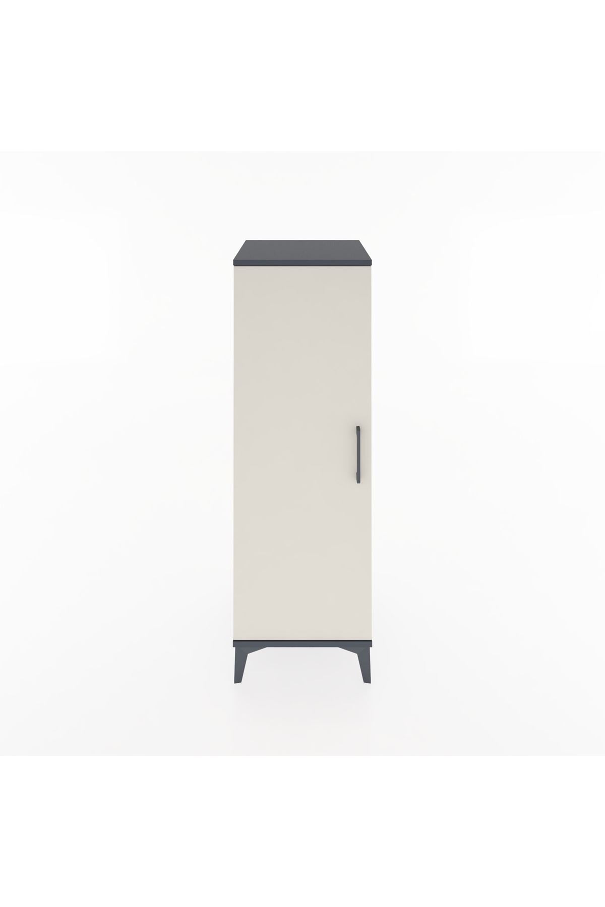 Hyperion Dolap 3 Raflı Tek Kapaklı 44x44x134 - S49M073V4B