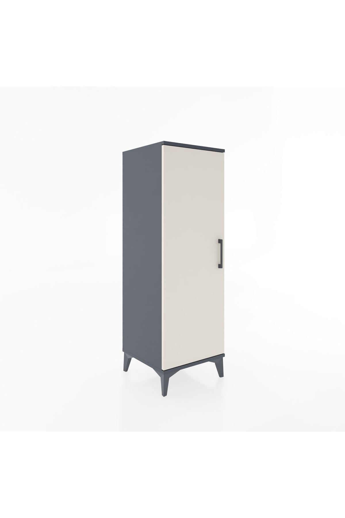 Hyperion Dolap 3 Raflı Tek Kapaklı 44x44x134 - S49M073V4B